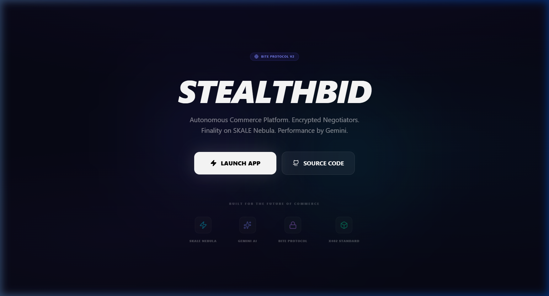 StealthBid (Agentic Commerce Web3)